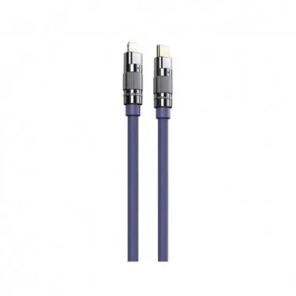 Remax RC-C053 Καλώδιο Lightning to USB-C male 20W 1.2m - Μωβ