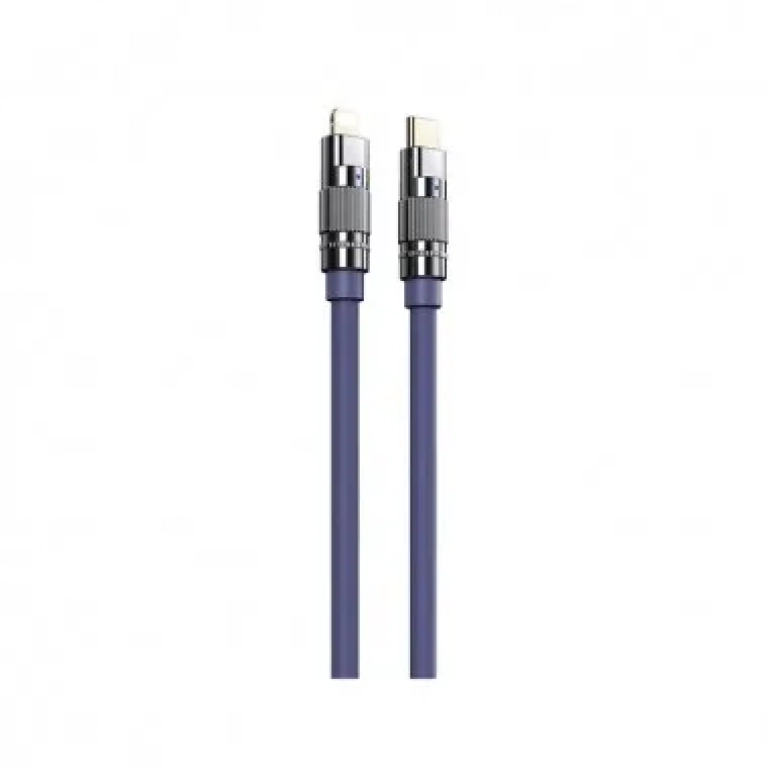 Remax RC-C053 Καλώδιο Lightning to USB-C male 20W 1.2m - Μωβ