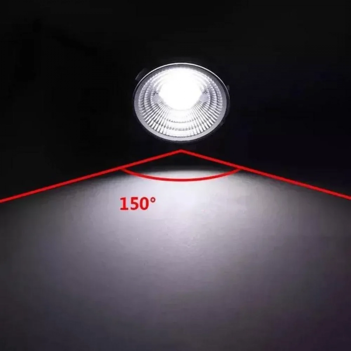 LED Προβολάκι 12V Λευκού Φωτισμού Αδιάβροχο Andowl Q-ZD562 – Μαύρο