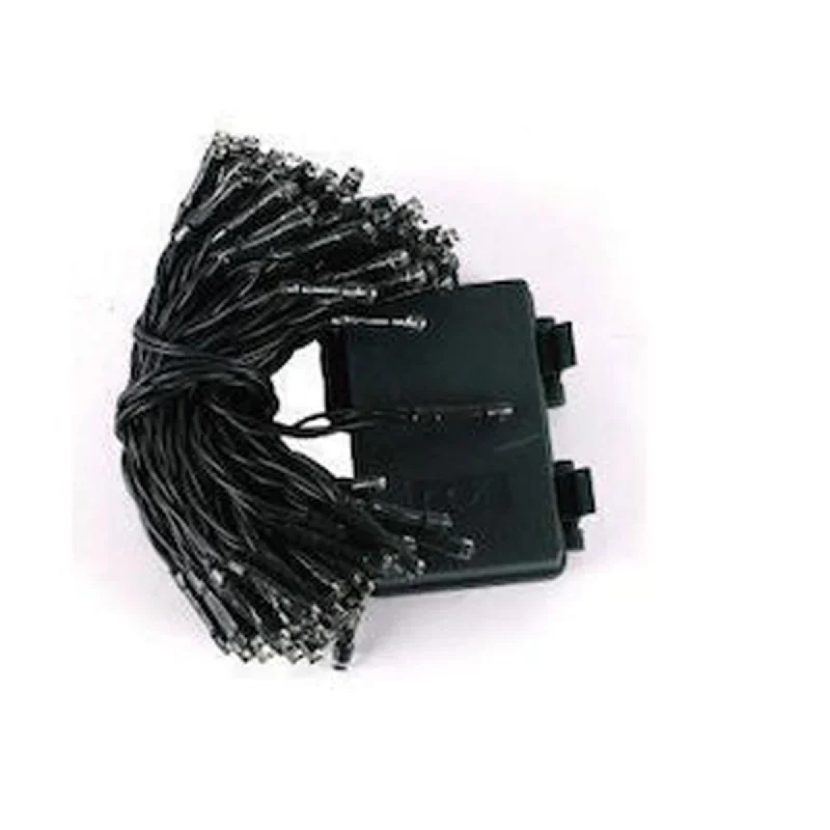 100 Χριστουγεννιάτικα Λαμπάκια LED Αδιάβροχα IP44 Πολύχρωμα 10Μ σε Σειρά με Πράσινο Καλώδιο Arrango AN57498 - Image 3
