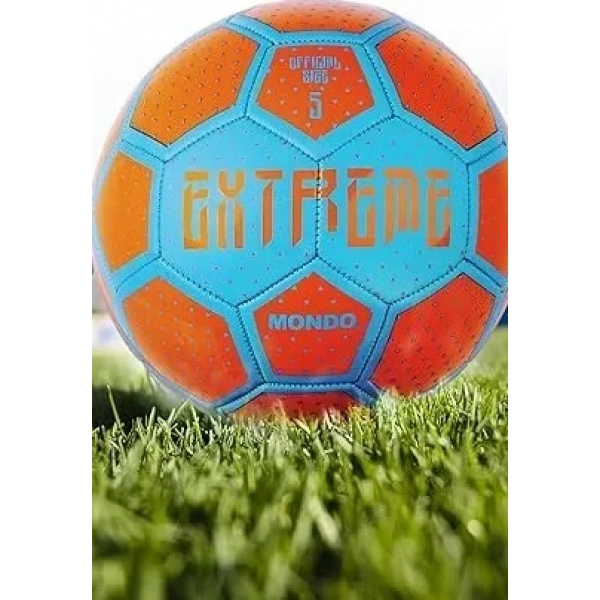 Παιδική Μπάλα Ποδοσφαίρου EXTREME (size 5) 350 γρ ΜΠΛΕ-ΠΟΡΤΟΚΑΛΙ