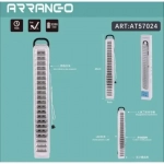 Arrango Επαναφορτιζόμενο LED Φωτιστικό Ασφαλείας Προβολάκι με Μπαταρία AT57024