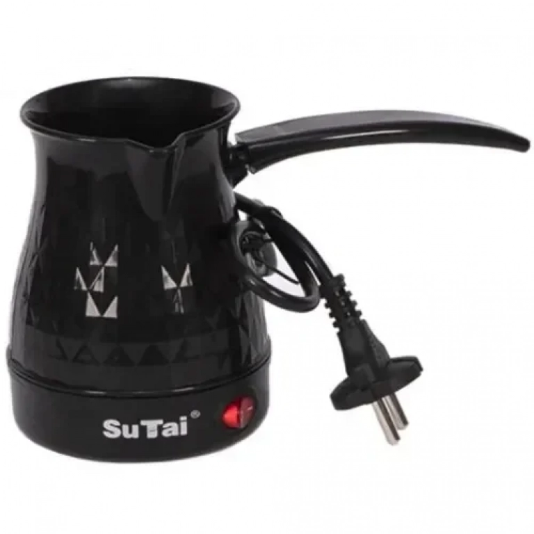 Sutai ST-009 Ηλεκτρικό Μπρίκι 800W με Χωρητικότητα 800ml Μαύρο