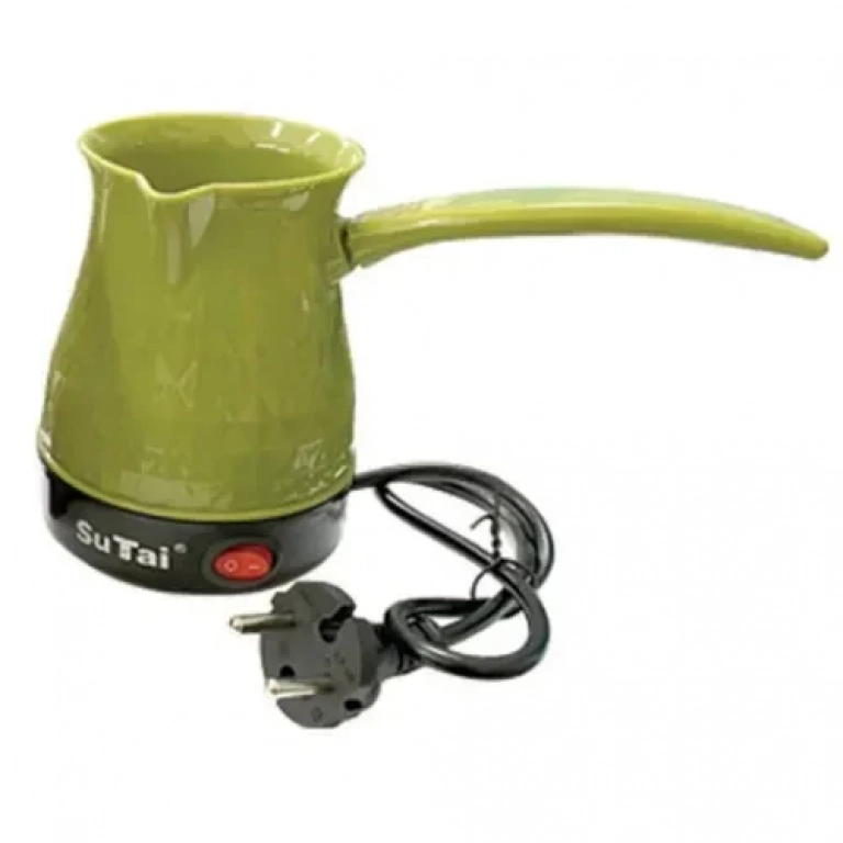 Sutai ST-009 Ηλεκτρικό Μπρίκι 800W με Χωρητικότητα 800ml Πράσινο