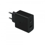 Treqa Φορτιστής με Θύρα USB-C και Καλώδιο USB-C 35W Μαύρος (CH-639)