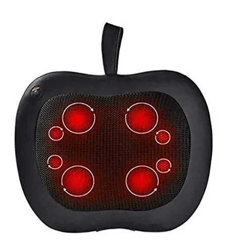 Ηλεκτρικό Μαξιλάρι Μασάζ Για Το Σπίτι &Amp; Το Αυτοκίνητο Car &Amp; Home Intelligent Massage Cushion Μαύρο