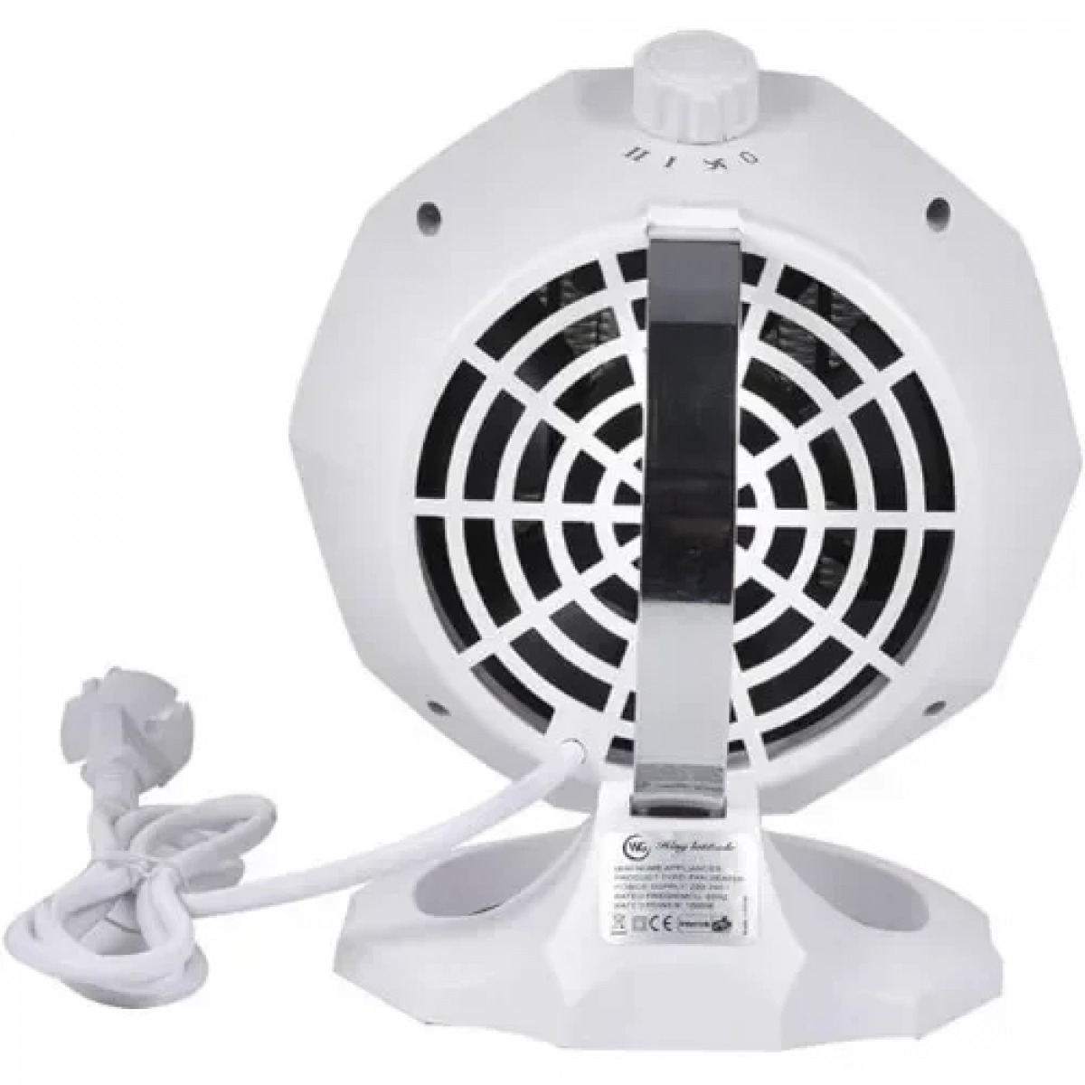 Κεραμικό Αερόθερμο Δαπέδου 1800W Λευκό WG-089