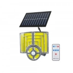 Ηλιακός Προβολέας LED με Πάνελ 25W με Αισθητήρα Κίνησης και Τηλεχειριστήριο ARRANGO AT48859