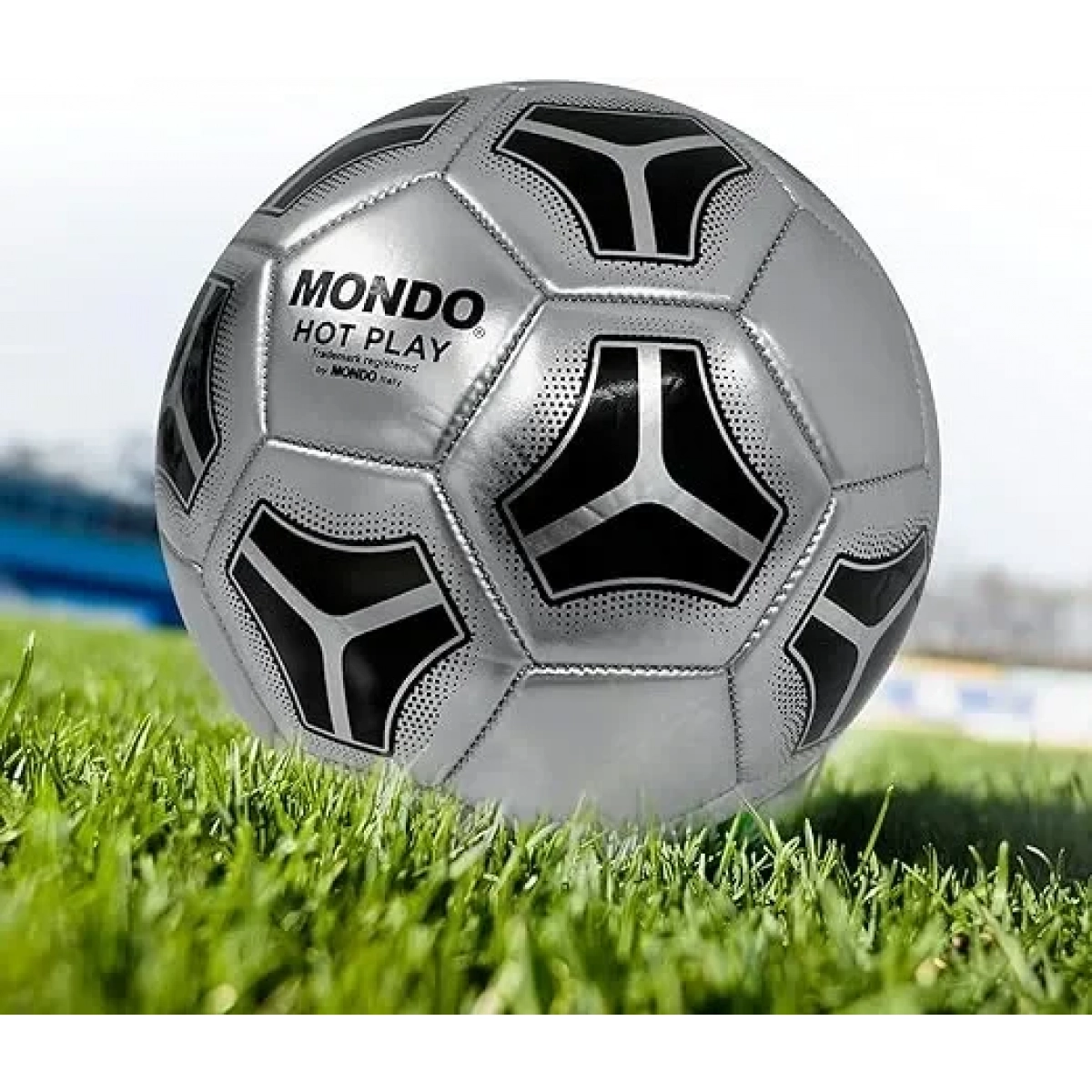 Παιδική Μπάλα Ποδοσφαίρου HOT PLAY (Size 5) 400g σε Ασημί Χρώμα