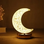 Επιτραπέζιο Φωτιστικό LED Dimmable Επαναφορτιζόμενο USB σε Σχήμα Φεγγάρι Arrango AT48184