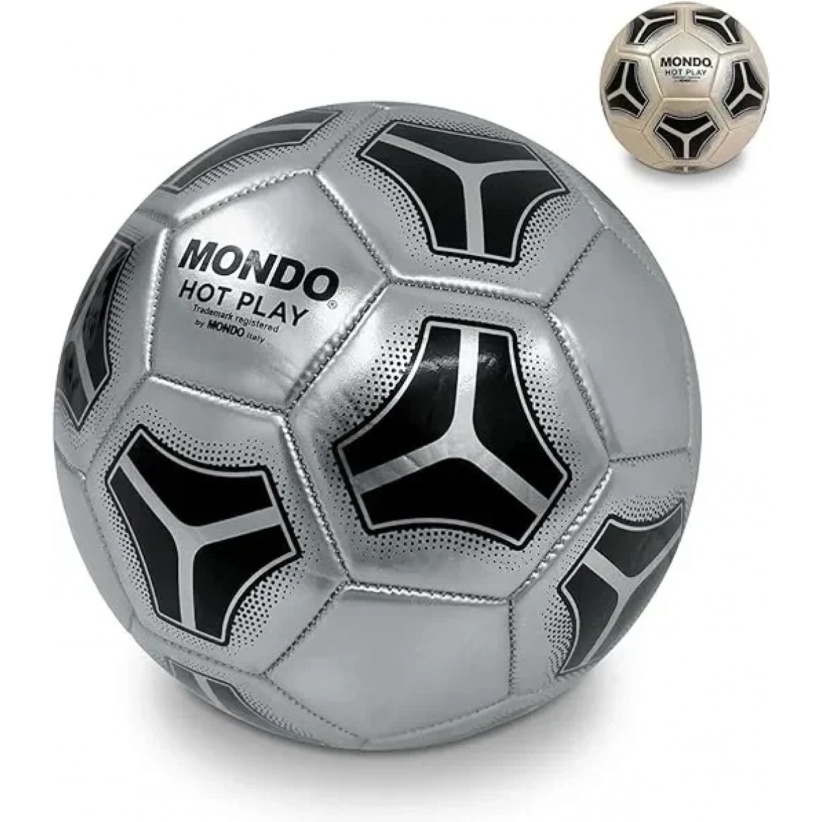 Παιδική Μπάλα Ποδοσφαίρου HOT PLAY (Size 5) 400g σε Ασημί Χρώμα