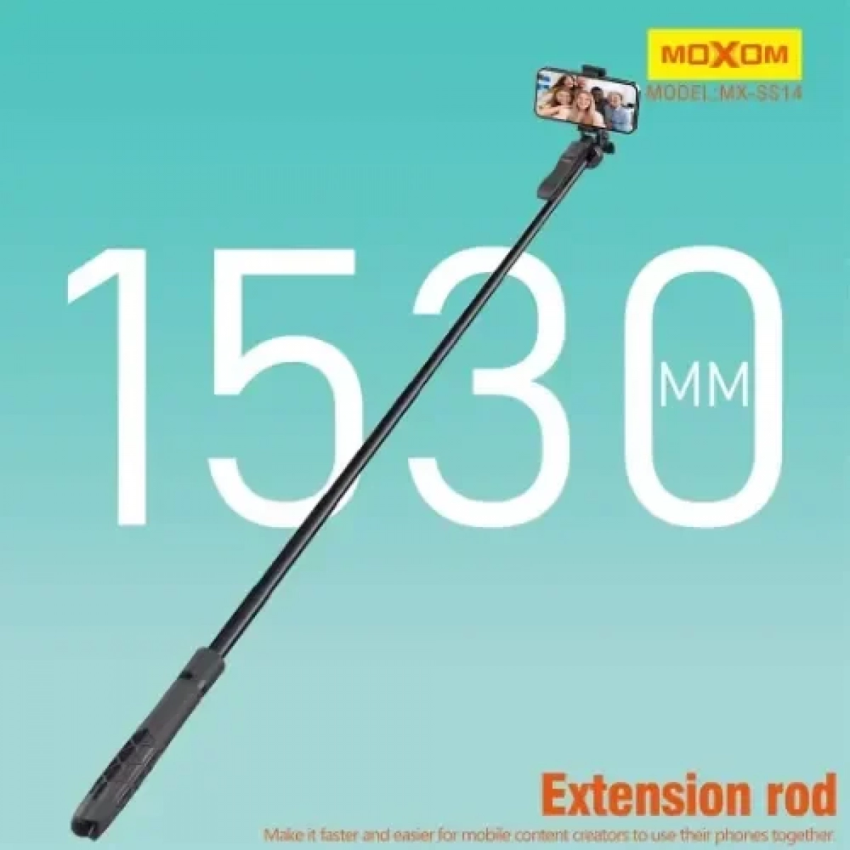 Πολυλειτουργικό Τρίποδο Selfie Stick Moxom MX-SS14