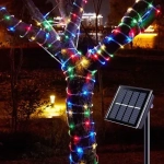 Ηλιακός Μίνι Φωτοσωλήνας 200LED RGB 20m AN48410 ARRANGO
