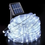 Ηλιακός Μίνι Φωτοσωλήνας 50LED Ψυχρό Λευκό 7m AN48402 ARRANGO