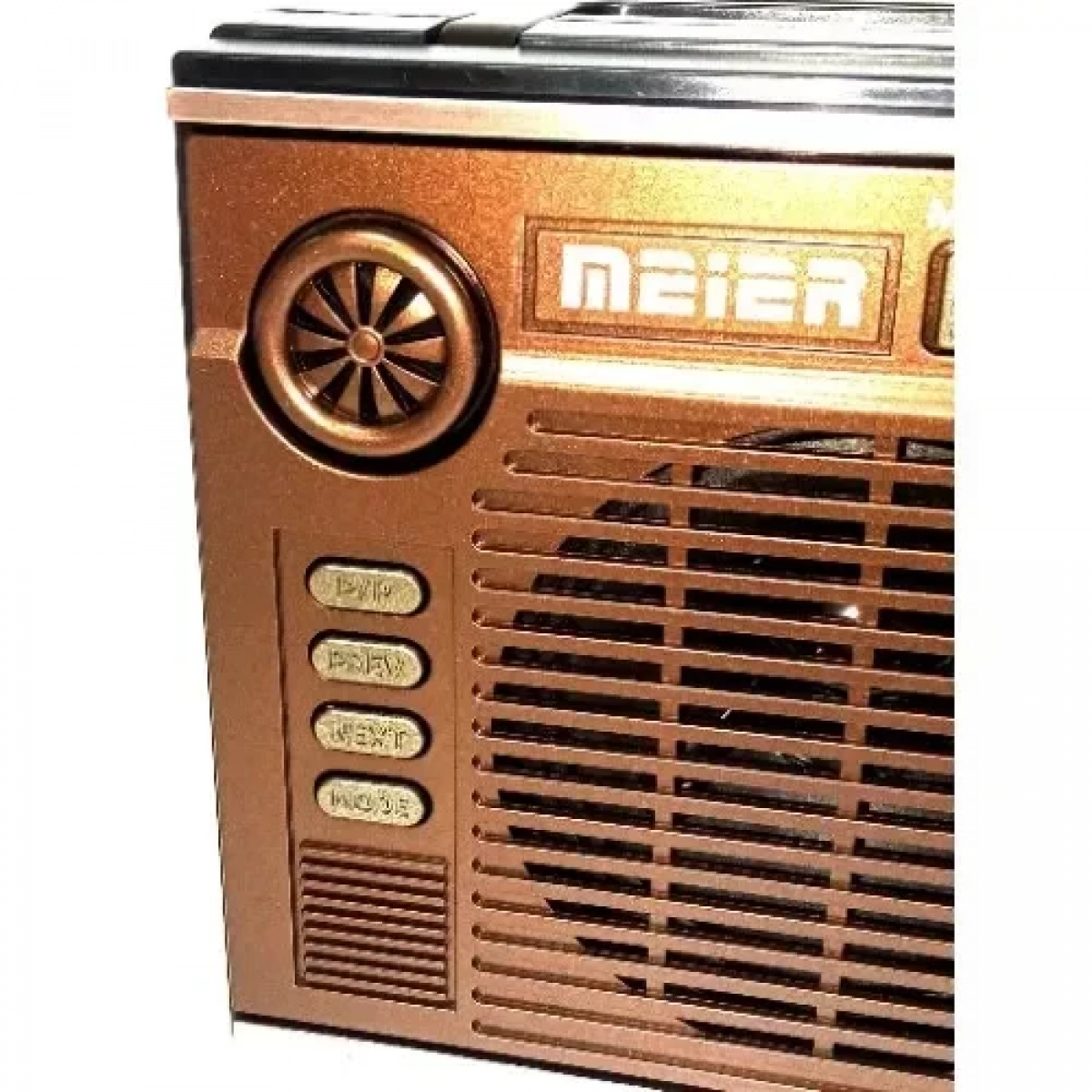Ραδιόφωνο με Ηλιακό Πάνελ Meier M-538BT-S σε Καφέ Χρώμα