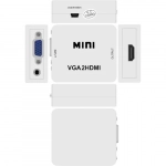 Μετατροπέας εικόνας VGA σε HDMI FHD 1080p TR-2047