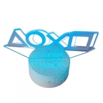 3D Επιτραπέζιο Φωτιστικό LED με Εικονίδιο PlayStation με 7 χρώματα