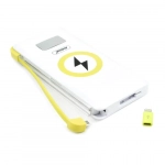 Power bank 15000mAh 18W με θύρα USB-C Andowl Q-CD0815 σε λευκό χρώμα