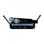 Σύστημα Karaoke με 2 ασύρματα μικρόφωνα PGX51 μαύρο χρώμα