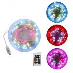 Αδιάβροχη LED ταινία USB 5V 10m με τηλεχειριστήριο και Bluetooth RGB IP67 RZ-0030