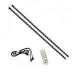 Αδιάβροχη LED ταινία USB 5V 4m (2 x 2m) με τηλεχειριστήριο και Bluetooth RGB IP65 RZ-0006