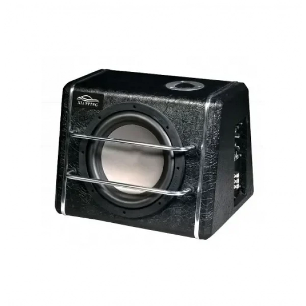 Αυτοενισχυόμενο Subwoofer αυτοκινήτου 10″ 12V/100W RMS T-8 μαύρο ΟΕΜ