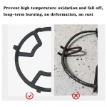 Ανταλλακτική σχάρα εστίας σιδερένια Anti Skid Stove Rack