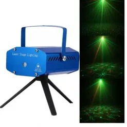 Χριστουγεννιάτικος προβολέας Laser LED ρεύματος με τρίποδο εσωτερικού χώρου πράσινο – κόκκινο