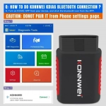 Διαγνωστικό αυτοκινήτου OBD 2 με Bluetooth KDIAG Konnwei