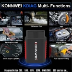 Διαγνωστικό αυτοκινήτου OBD 2 με Bluetooth KDIAG Konnwei