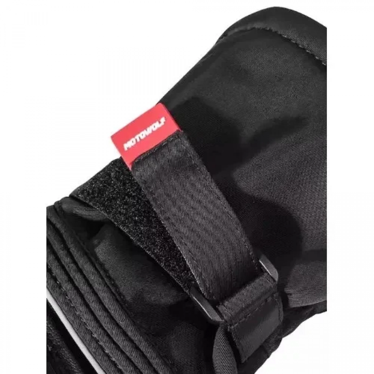Χειμερινά Γάντια Μηχανής Αδιάβροχα Motowolf MDL0318 Μαύρo/Κόκκινο σε L μέγεθος