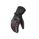 Χειμερινά Γάντια Μηχανής Αδιάβροχα Motowolf MDL0318 Μαύρo/Κόκκινο σε L μέγεθος