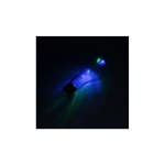 Γυάλινο Φωτιζόμενο LED RGB Ποτήρι σε Σχήμα Λάμπας με 2 Λειτουργίες Φωτισμού