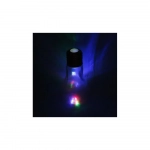 Γυάλινο Φωτιζόμενο LED RGB Ποτήρι σε Σχήμα Λάμπας με 2 Λειτουργίες Φωτισμού