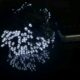 Ηλιακά Χριστουγεννιάτικα Λαμπάκια 100LED με Πρόγραμμα Ψυχρό Λευκό 10m IP44 με Πράσινο Καλώδιο AN48348 ARRANGO