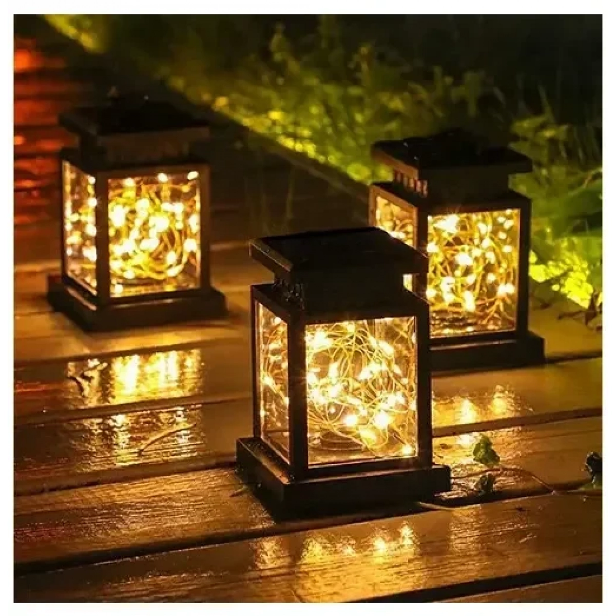 Ηλιακό φωτιστικό κήπου σε στυλ ρετρό Solar Retro Palace Light - Image 2