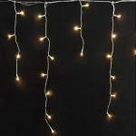 Χριστουγεννιάτικα Λαμπάκια Κουρτίνα με 480LED Αδιάβροχο IP44, Θερμό λευκό και 8 Προγράμματα AN57372