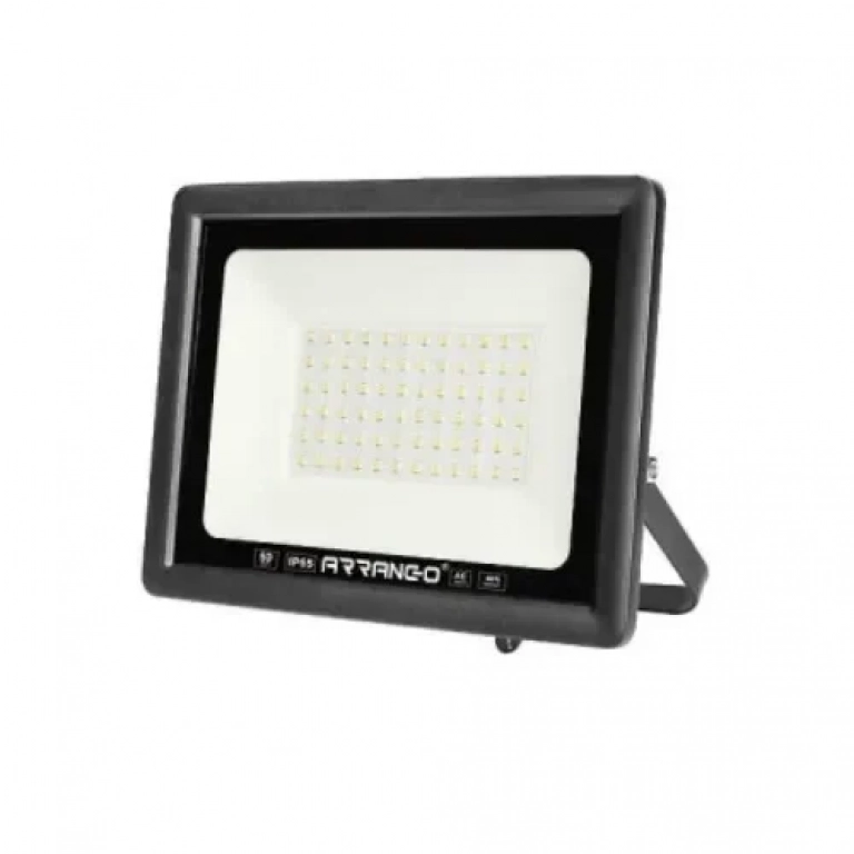 Στεγανός Προβολέας IP65 Ισχύος 50W με Ψυχρό Λευκό Φως ARRANGO AT79288