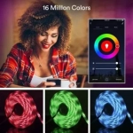 Αδιάβροχη Ταινία LED Τροφοδοσίας 12V RGB Μήκους 2x5m Σετ με Τηλεχειριστήριο και Τροφοδοτικό Τύπου SMD5050