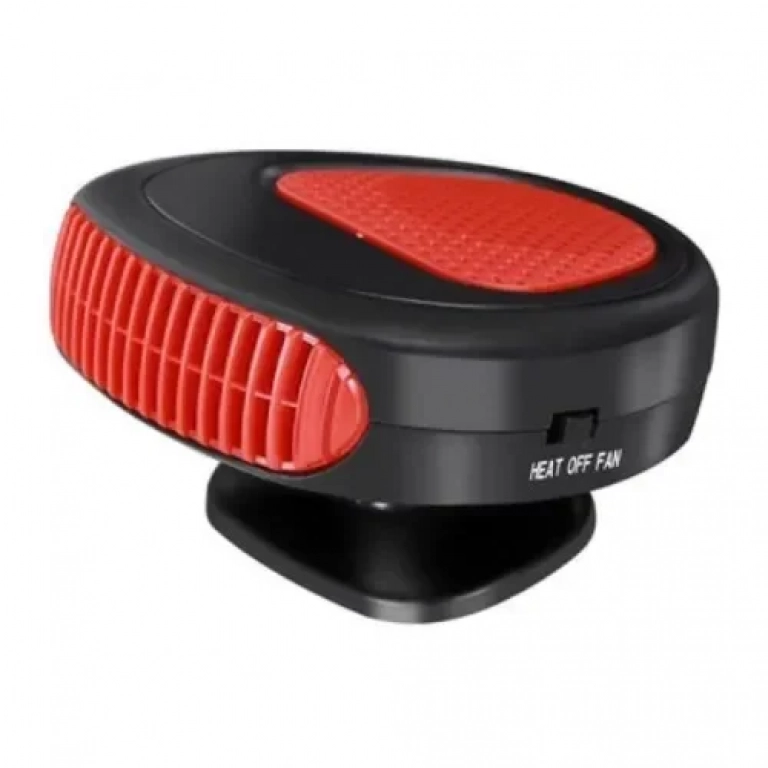 Φορητό αερόθερμο αυτοκινήτου 12V 150W μαύρο – κόκκινο