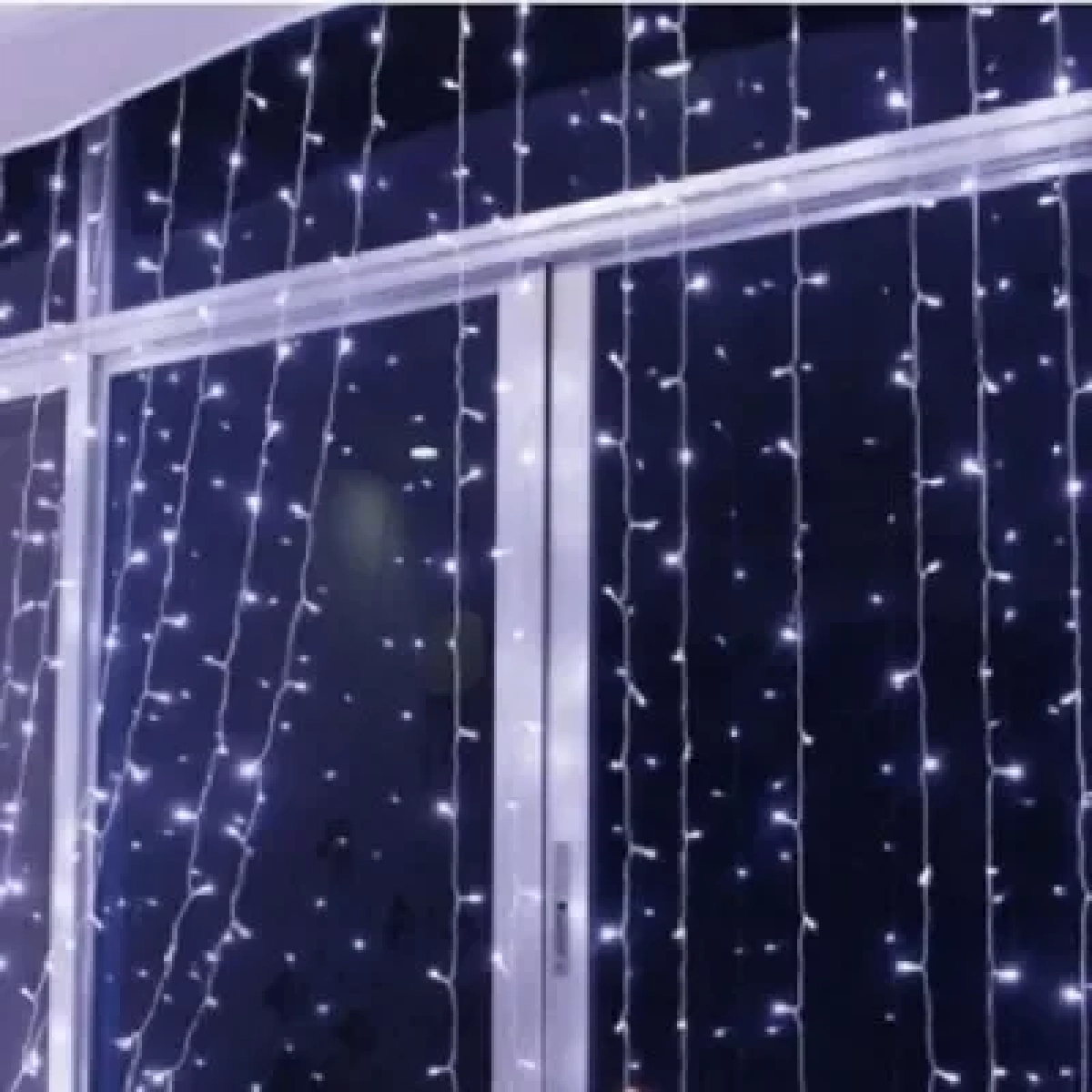 Χριστουγεννιάτικα Λαμπάκια Κουρτίνα με 480LED Αδιάβροχο IP44, Ψυχρό Λευκό Led Φωτισμό και 8 Προγράμματα AN57371