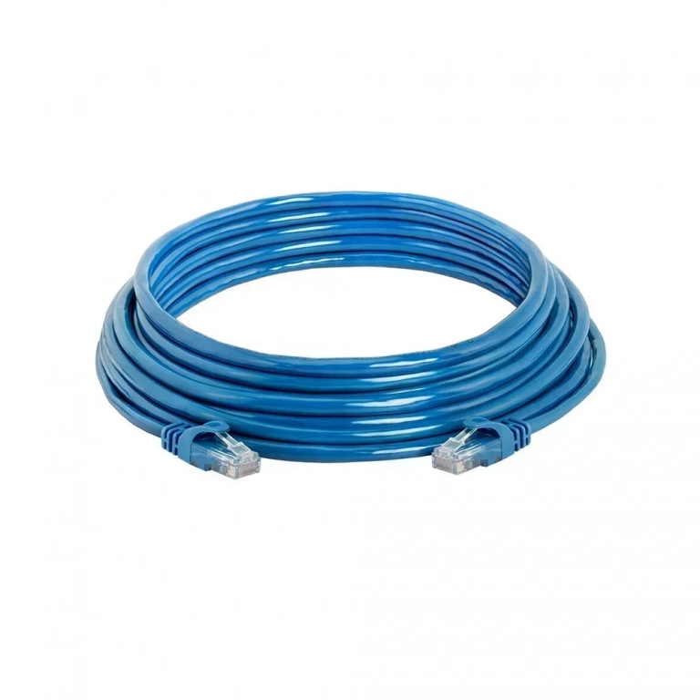Καλώδιο δικτύου Ethernet Cat6e 10m TR-2063 μπλε