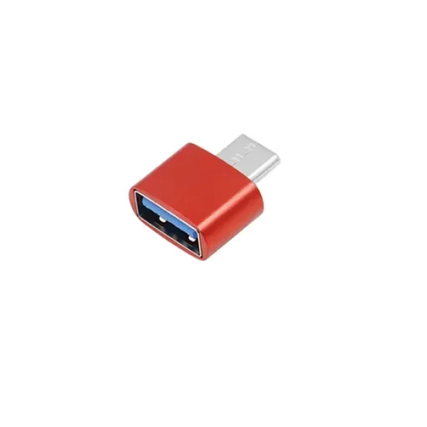 Μετατροπέας – Αντάπτορας από Type-C σε USB-A θηλυκό TR-2016 κόκκινο