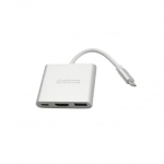 Μετατροπέας Type C σε HDMI-USB 3.0-Type C YWX-HD 3X1