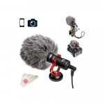 Μικρόφωνο 3.5mm με τοποθέτηση Mounted Clip On για κάμερα Boya BY-MM1