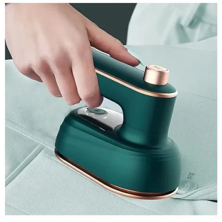 Μίνι ηλεκτρικό σίδερο ταξιδιού Mini Electric Iron πράσινο
