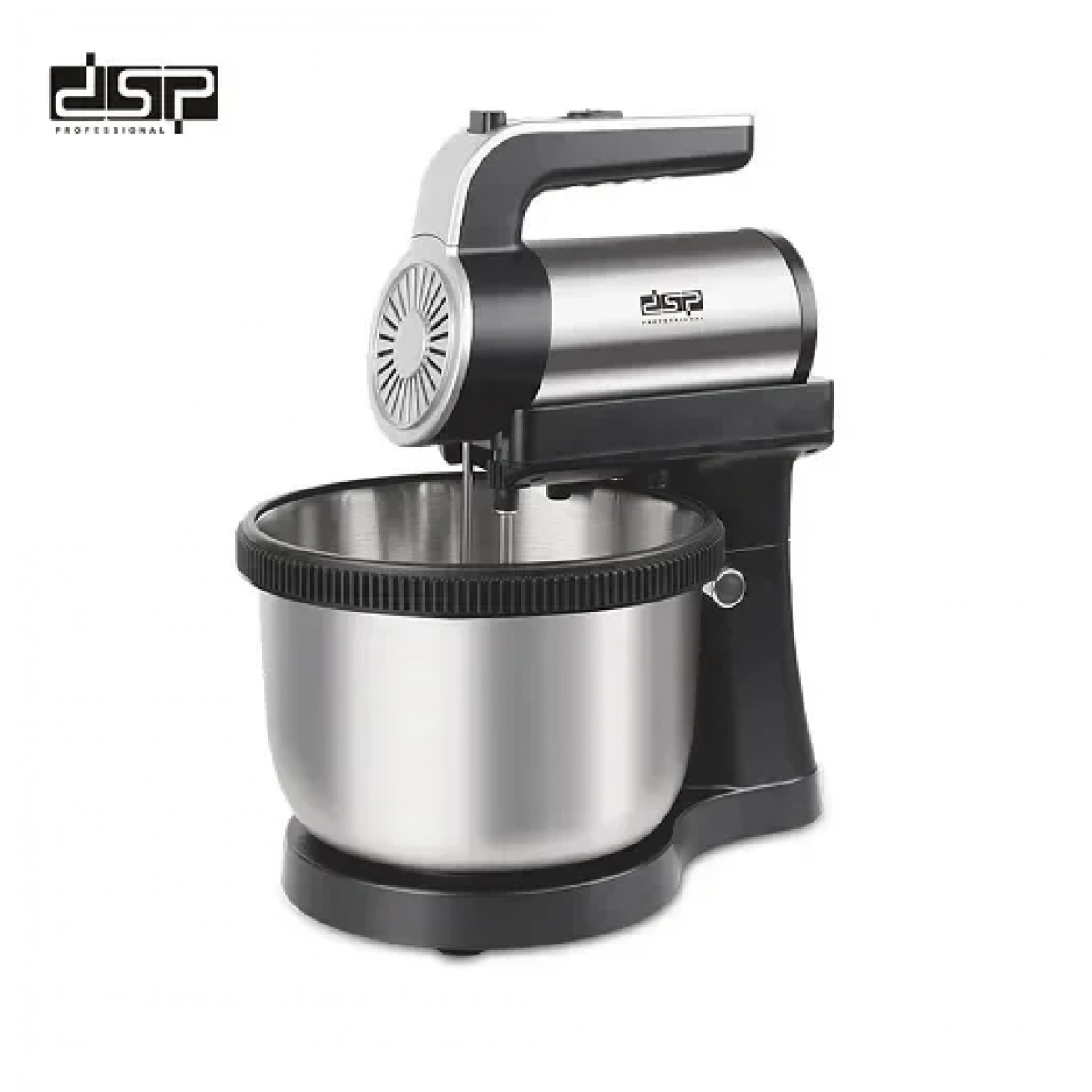 Μίξερ-μπολ από ανοξείδωτο ατσάλι 2 σε 1 400W DSP KM3058 - Image 2