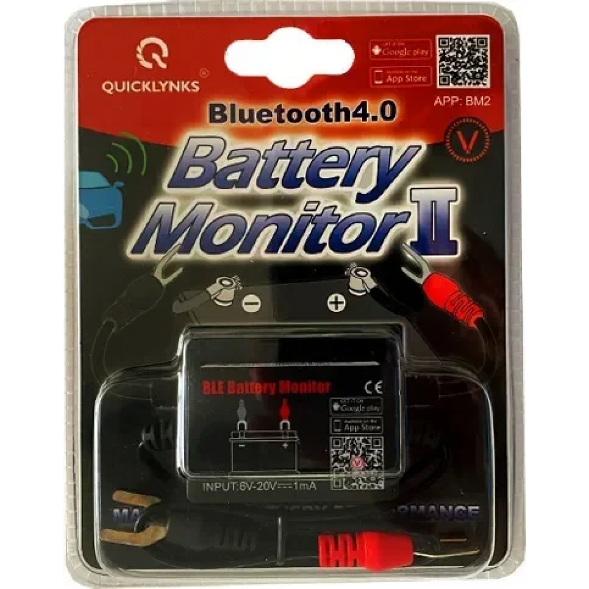 Όργανο μέτρησης μπαταριών με Bluetooth Battery Monitor BAT-47915 - Image 4
