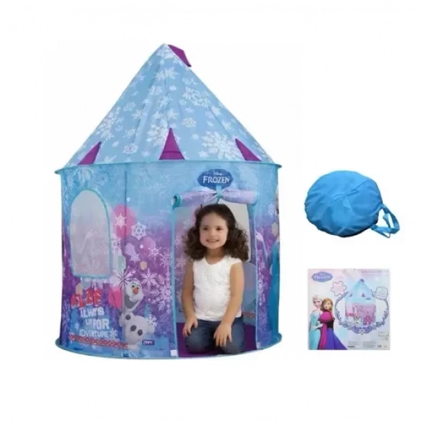 Παιδική σκηνή κάστρο Pop Up frozen 101617 105x105x135 HW-B0044 μπλε - μωβ