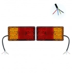 Πίσω φανάρια φορτηγού 12V – 24V 16SMD σετ 2 τεμάχια SY-HWD0154B